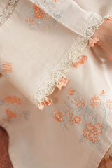 SOFT APPRICOT-2PC (SHIRT & DUPATTA)