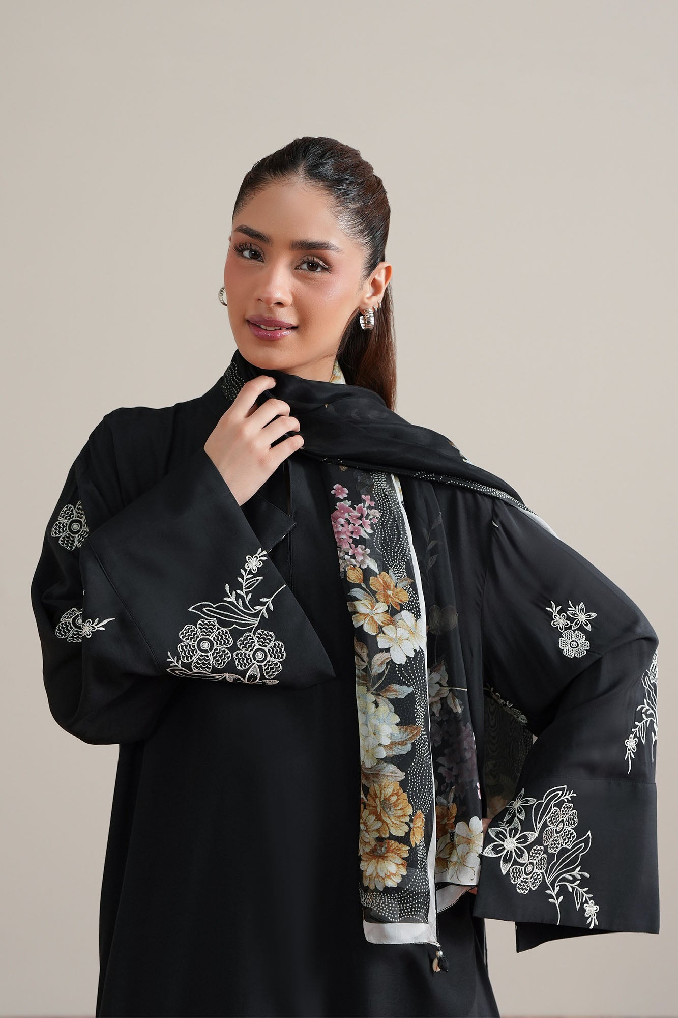 BLACK PALSE-2PC (SHIRT & TROUSER)