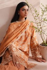SUN GLOW-3PC (SHIRT, TROUSER & DUPATTA)