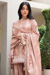 ROSETTE HAZE-3PC EMBROIDERED SUIT