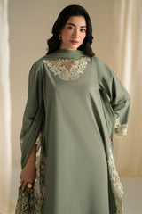 DESERT SAGE-3PC (SHIRT, TROUSER & DUPATTA)