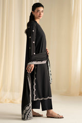BLACK AMBER-2PC (SHIRT & DUPATTA)