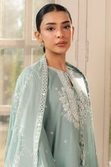NILE BLUE-2PC (SHIRT & DUPATTA)