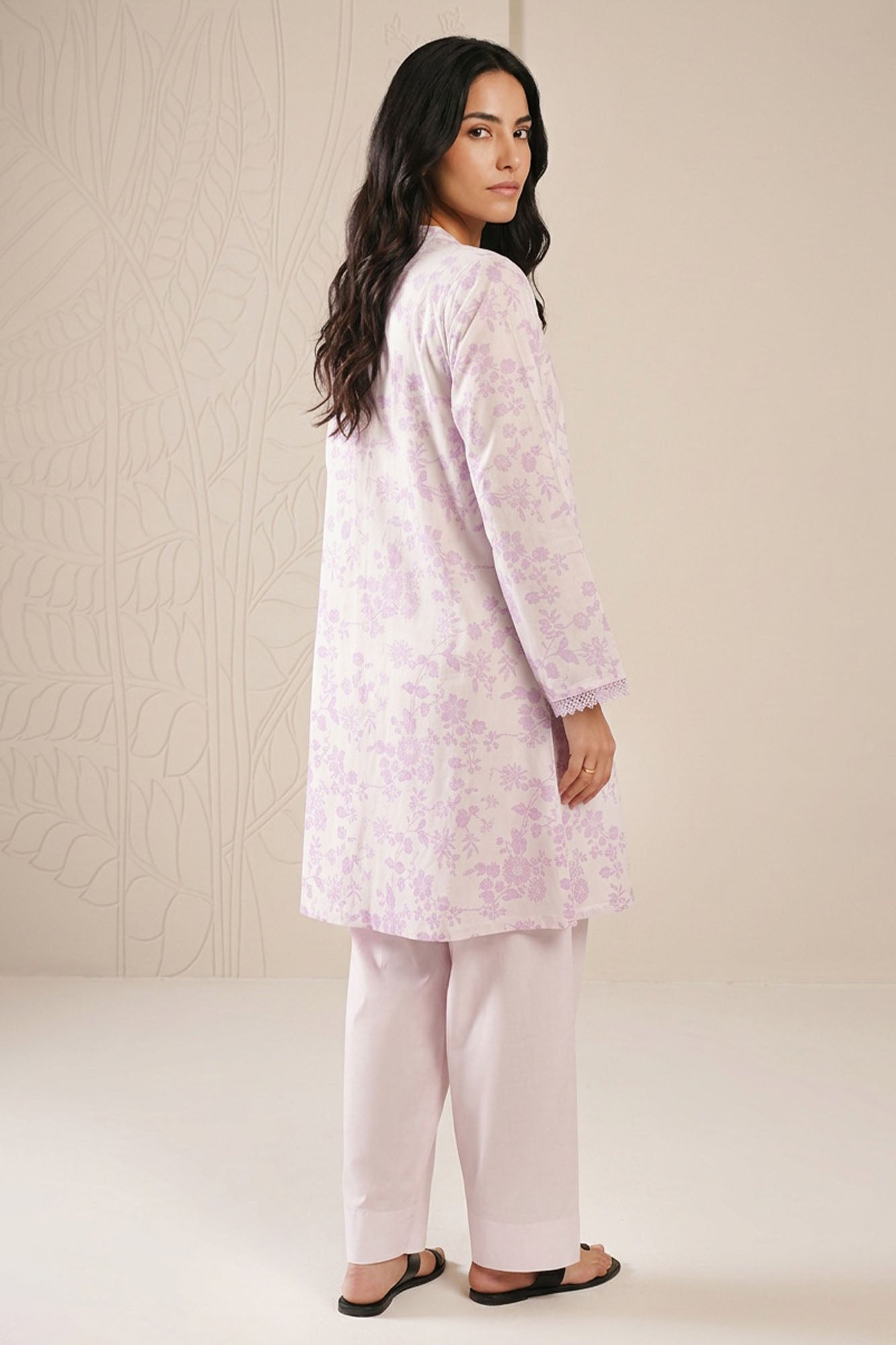 PASTEL PALETTE-2 PIECE PRINTED LAWN SUIT