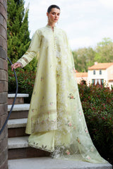 CITRUS LACE-3PC EMBROIDERED LAWN SUIT