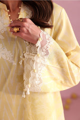 FLORAL HAZE-3PC PRINTED LAWN SUIT
