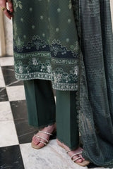FOREST MUSE-3PC EMBROIDERED LAWN SUIT