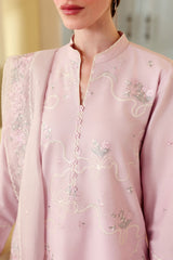 LAVENDER BREEZE-3PC EMBROIDERED LAWN SUIT