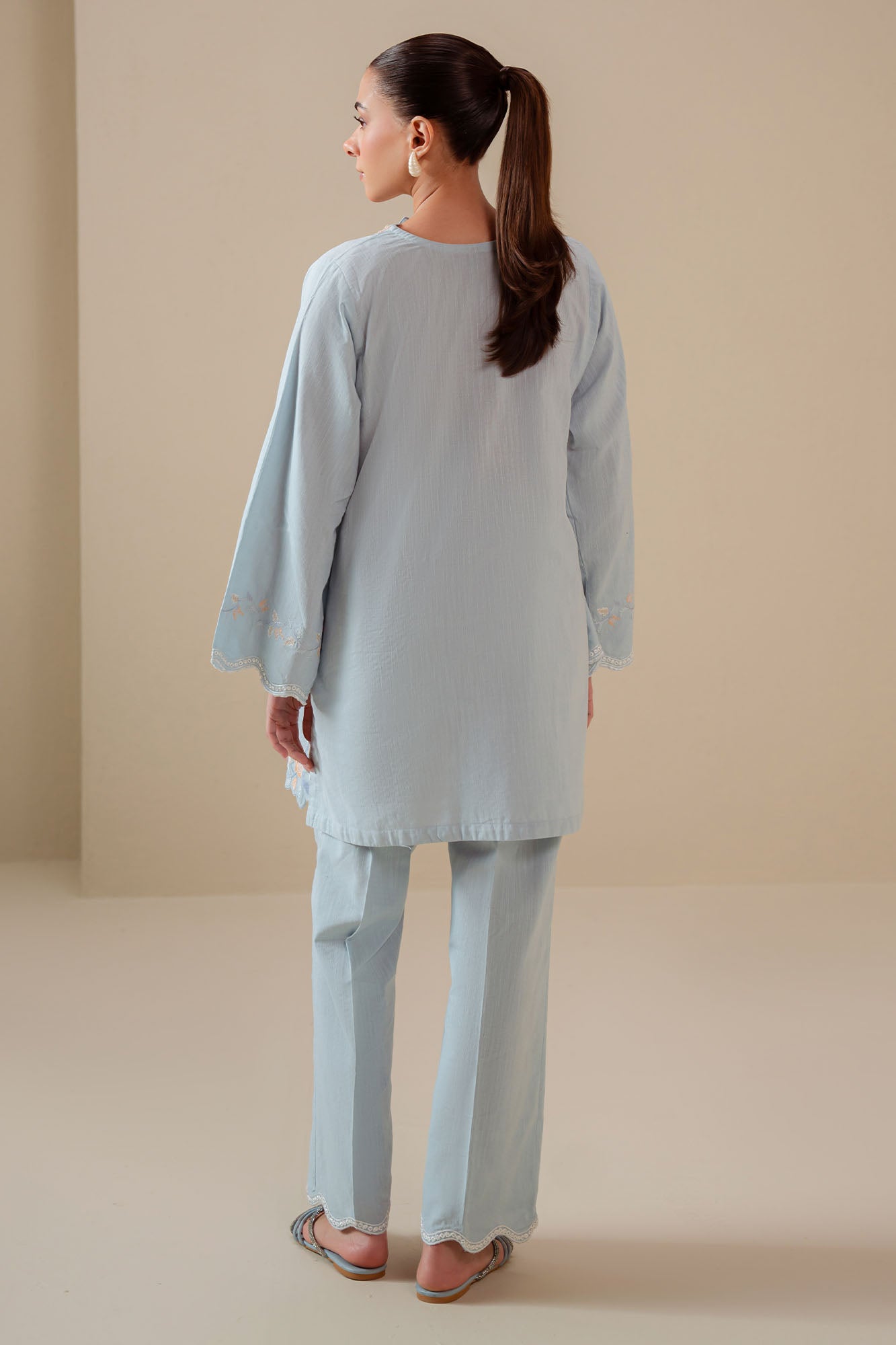 FROST BLUE-2PC (SHIRT & TROUSER)