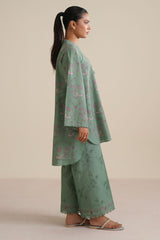 VALE MUSE-2PC KHADDAR PRINTED SUIT