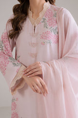 PINK REVERIE-2PC (SHIRT & DUPATTA)