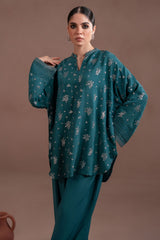 MYSTIC TEAL-2PC (SHIRT & TROUSER)
