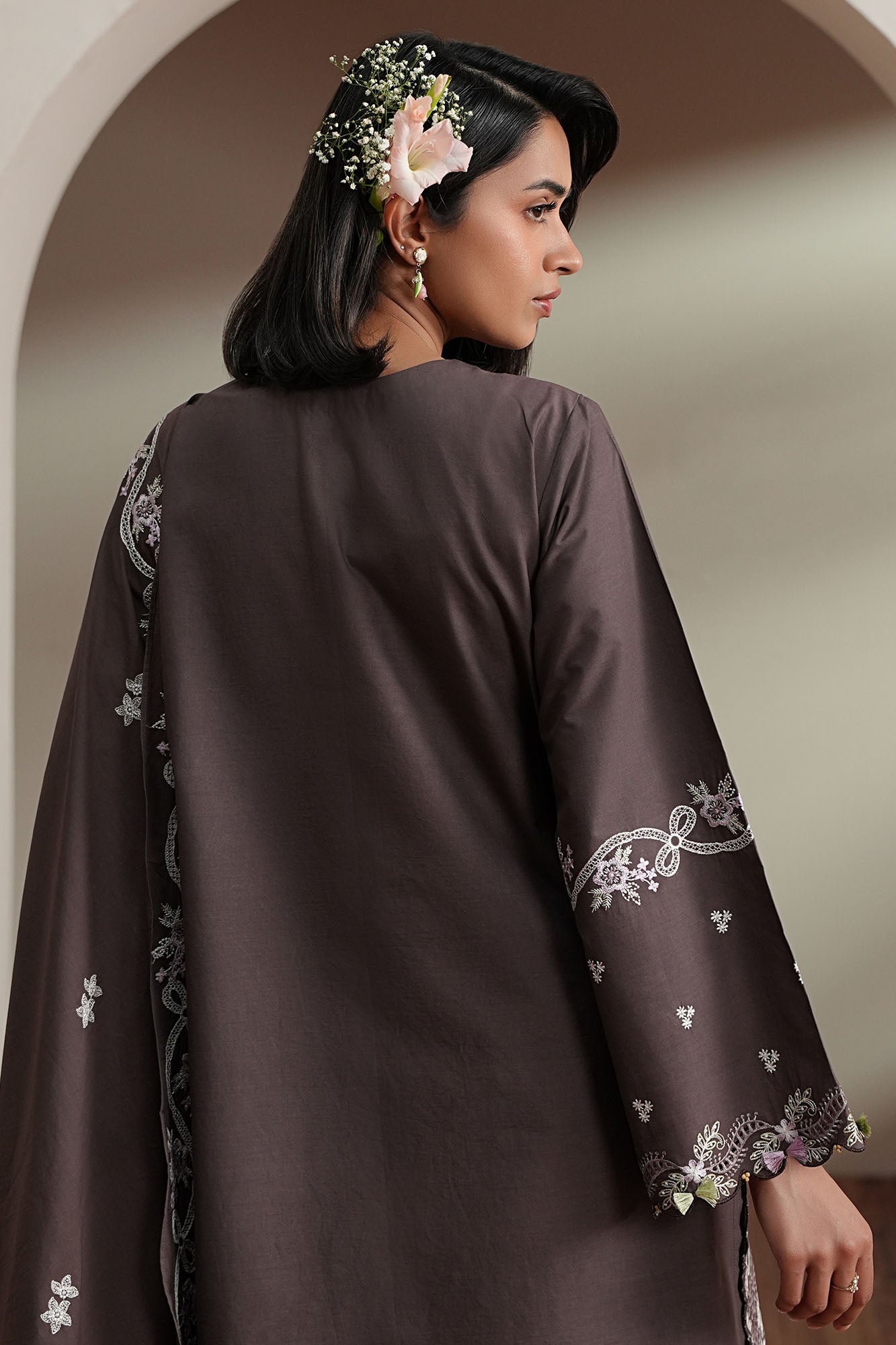 COCOA WHISPER-3PC EMBROIDERED LAWN SUIT