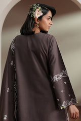 COCOA WHISPER-3PC EMBROIDERED LAWN SUIT