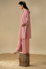 BLUSH BLOOM-2PC (SHIRT & SHALWAR)