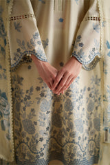 WHIMSICAL CHARM-3PC CHIKANKARI SUIT