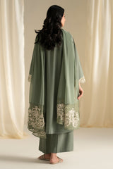DESERT SAGE-3PC (SHIRT, TROUSER & DUPATTA)
