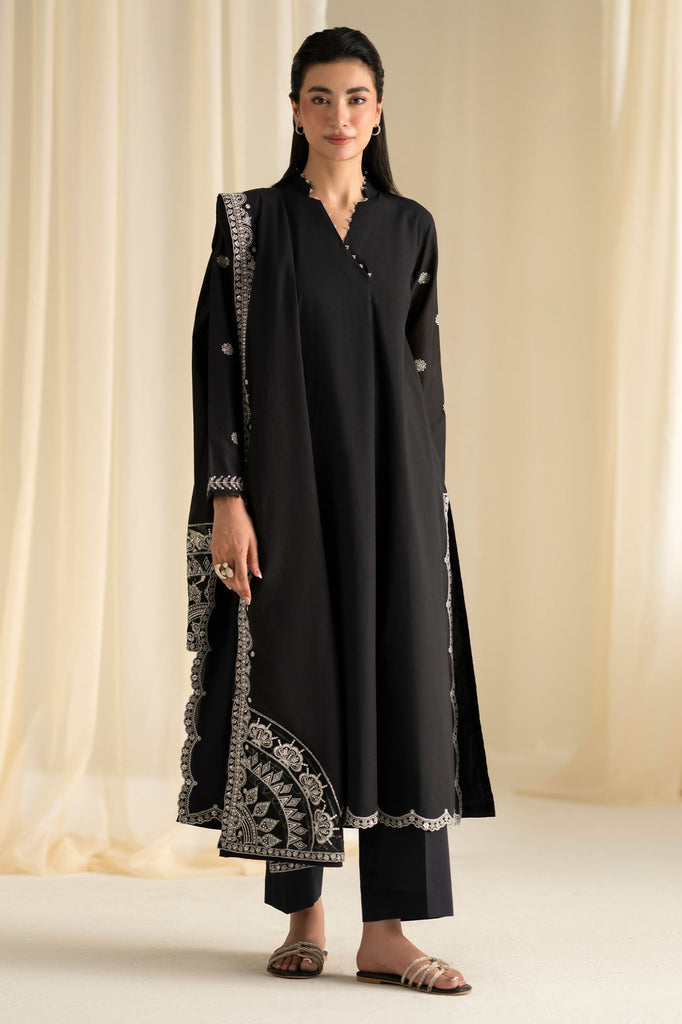 BLACK AMBER-2PC (SHIRT & DUPATTA)