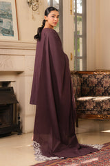 ROYAL PRUNE-2PC (SHIRT & DUPATTA)