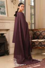 ROYAL PRUNE-2PC (SHIRT & DUPATTA)