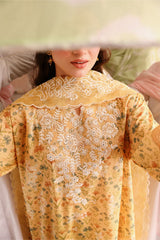 SUNLIT HUE-3PC PRINTED LAWN SUIT