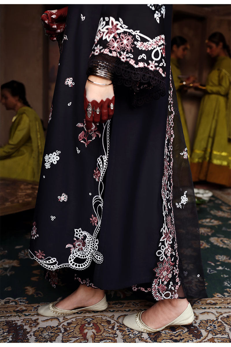 ORCHARD DUNE-3PC EMBROIDERED LAWN SUIT