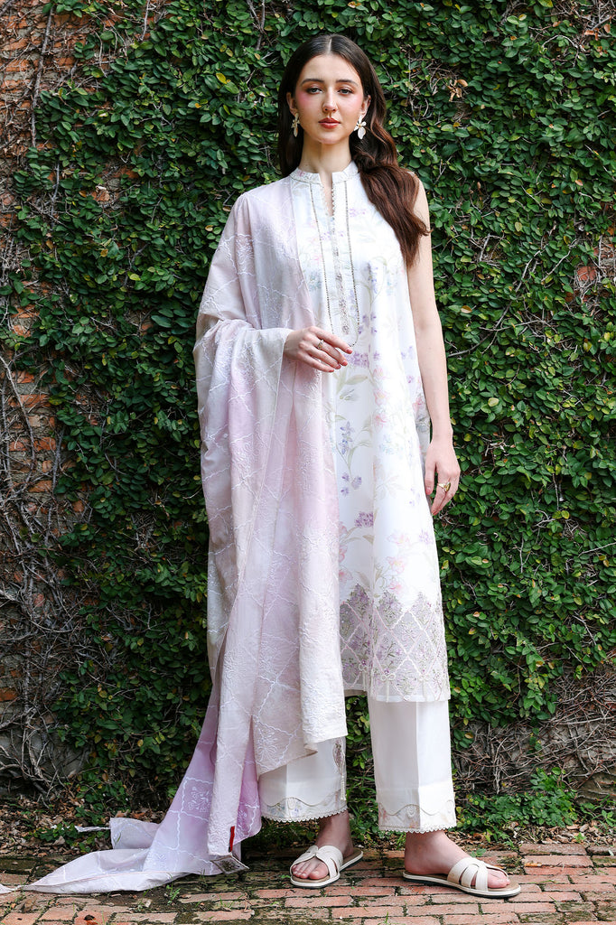 MEADOW DREAM-3PC EMBROIDERED LAWN SUIT
