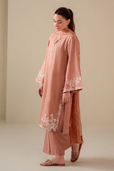 SAND CLAY -3PC (SHIRT, TROUSER & DUPATTA)