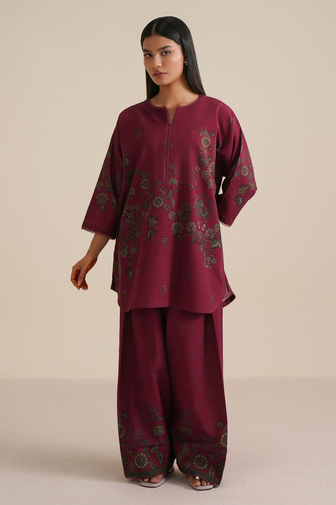RUBY WAVE-2PC KHADDAR PRINTED SUIT