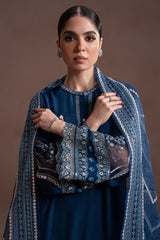 COBALT CHARM-3PC (SHIRT, TROUSER & DUPATTA)
