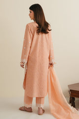 MEADOW BLOOM-3PC (SHIRT, TROUSER & DUPATTA)