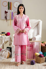 BLUSH THREAD-2PC (SHIRT & TROUSER)