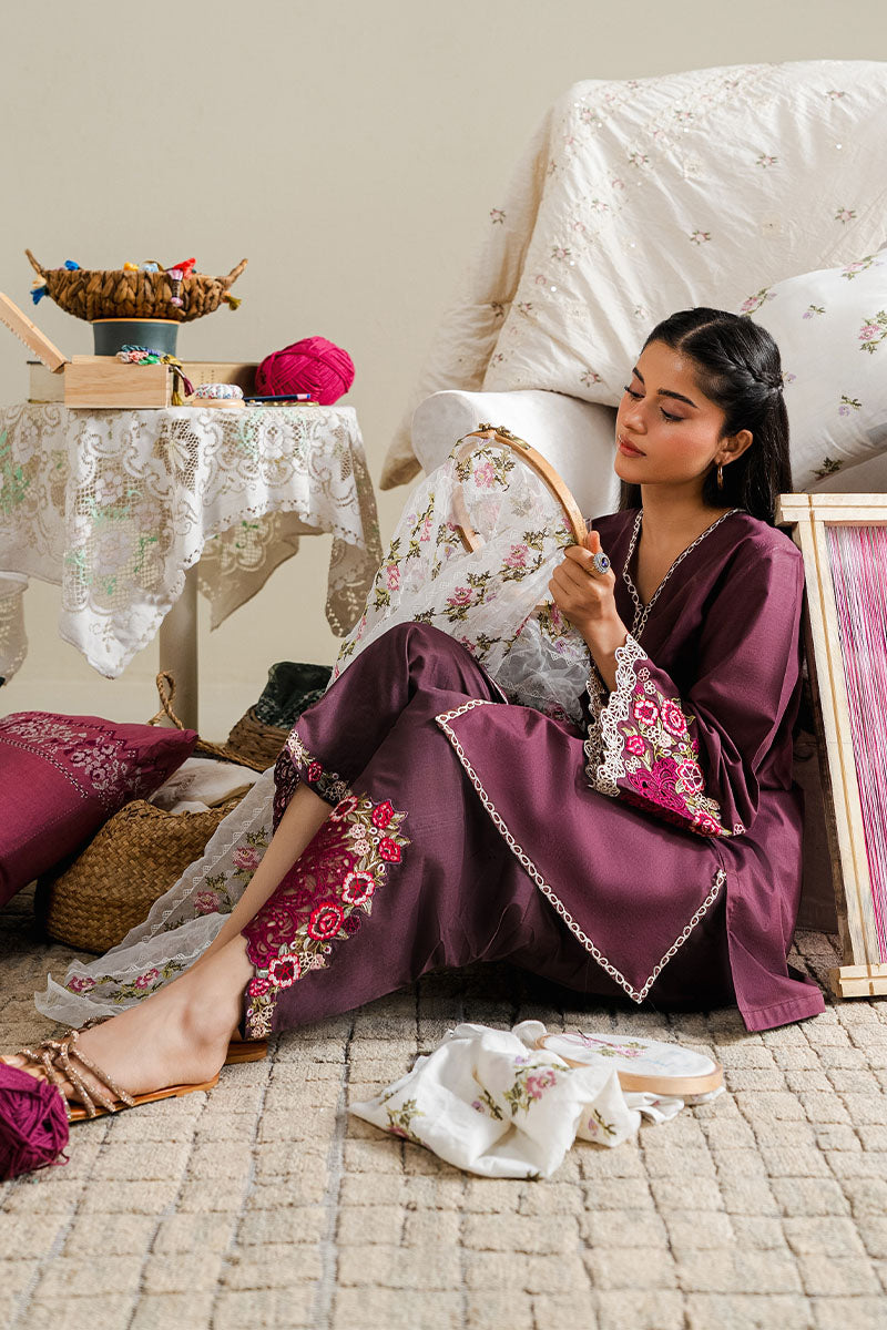 ORCHID SMOKE-2PC (SHIRT & TROUSER)