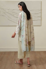 FLORAL DUSK-3 PIECE PRINTED LAWN SUIT