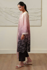 ORCHID BLUSH-3 PIECE PRINTED LAWN SUIT