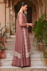 EARTHY ELEGANCE-2PC (SHIRT & DUPATTA)