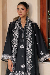 RAVEN MUSE-3PC EMBROIDERED LAWN SUIT