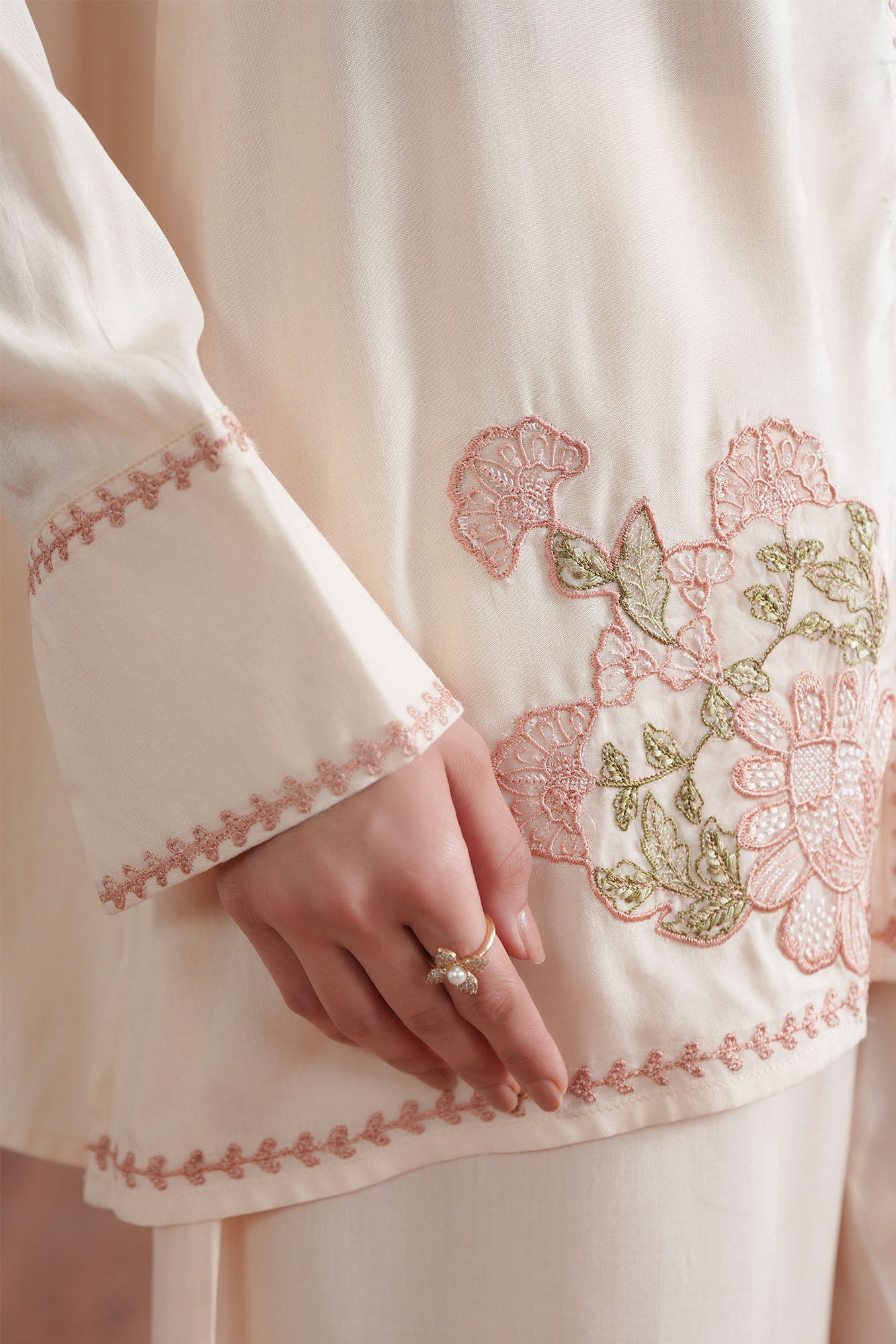 PINK HAZE-2PC (SHIRT & TROUSER)