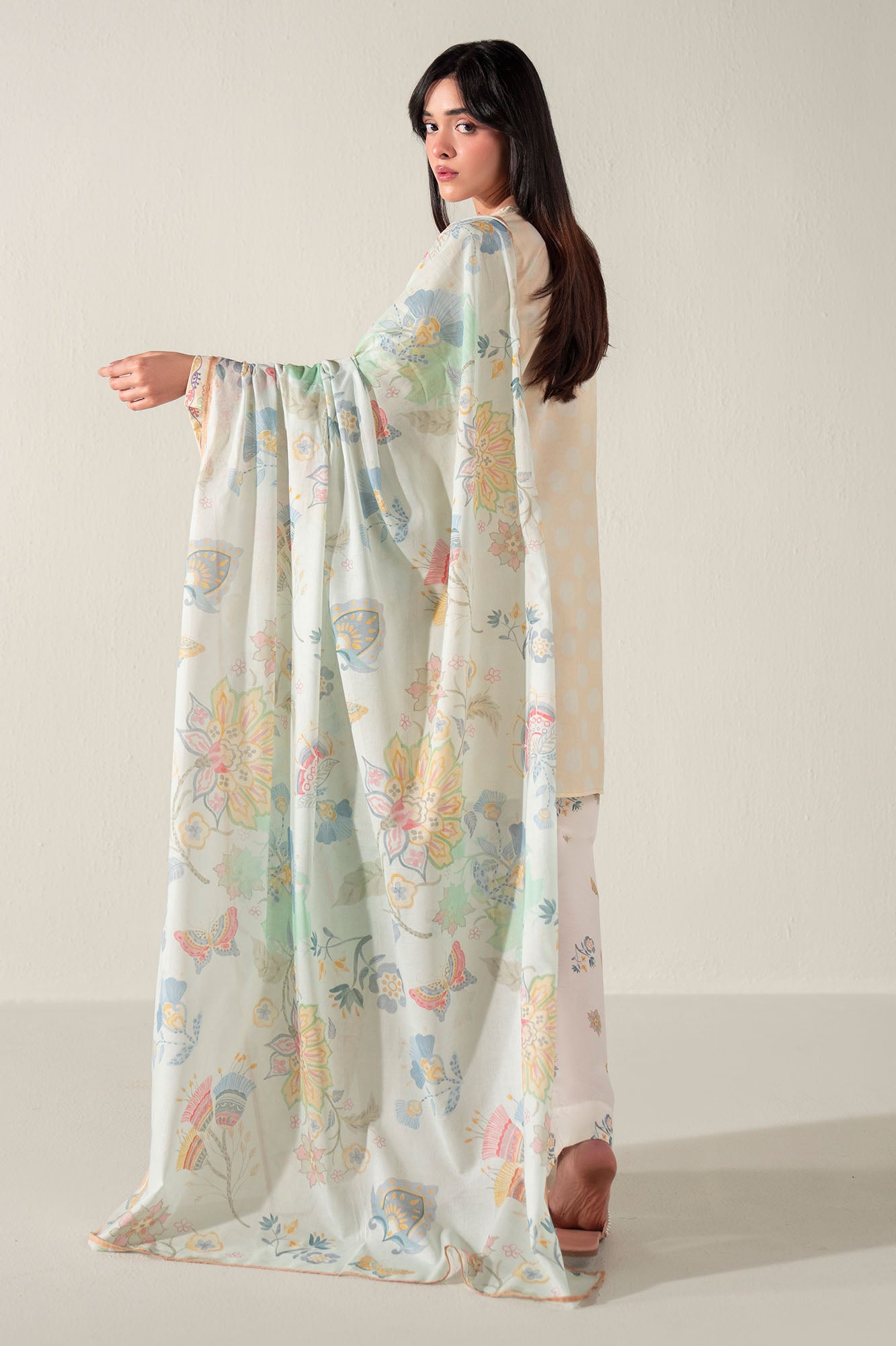 LEMON DROP-3PC (SHIRT, TROUSER & DUPATTA)