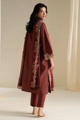 MUSKY FOREST-3PC (SHIRT, TROUSER & DUPATTA)