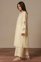 BUTTER BLOOM-2PC (SHIRT & TROUSER)