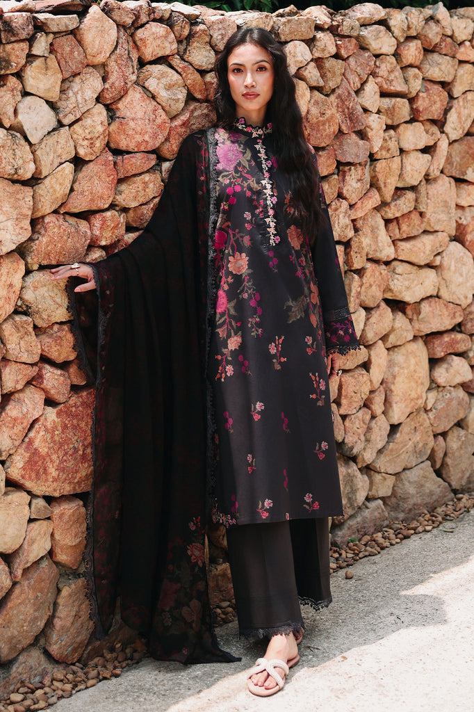 SHADOW GRACE-3PC EMBROIDERED LAWN SUIT