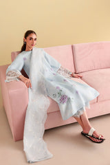 OPALINE PEARL-3PC PRINTED LAWN SUIT