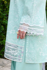 SUMMER BREEZE-3PC EMBROIDERED LAWN SUIT