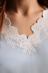 BLUE MIST-2PC (SHIRT & DUPATTA)