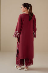 RED WINE-2PC (SHIRT & TROUSER)