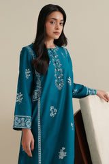 DEEP TEAL-2PC (SHIRT & TROUSER)