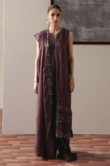 AMETHYST SPARK - 4PC CHIFFON EMBROIDERED SUIT