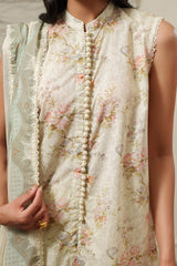 VINTAGE AURA-3 PIECE PRINTED LAWN SUIT
