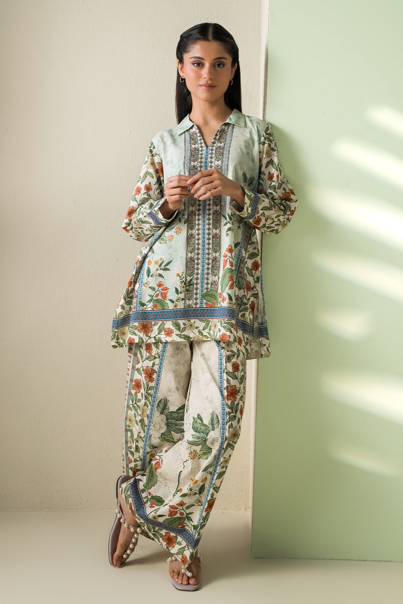 PETAL RIOT-2PC (SHIRT & TROUSER)